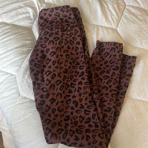 Ryderwear cheetah leggings